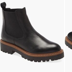 Caslon Miller Water Resistant Lug Chelsea Boot